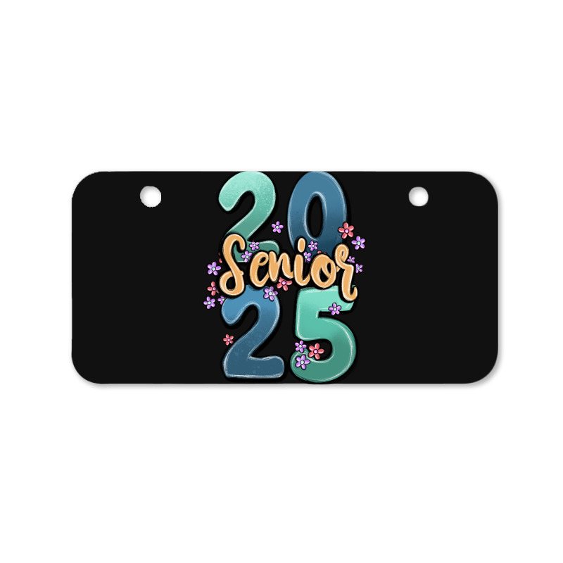 Senior 2025 Bicycle License Plate | Artistshot