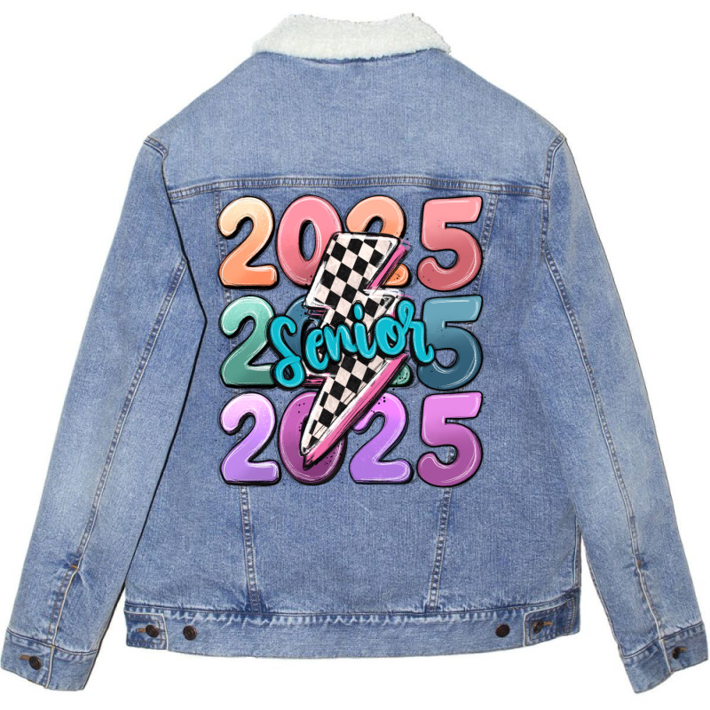 2025 Senior Unisex Sherpa-lined Denim Jacket | Artistshot