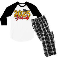 2025 Graduate Men's 3/4 Sleeve Pajama Set | Artistshot