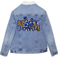 Cheer Mom Unisex Sherpa-lined Denim Jacket | Artistshot