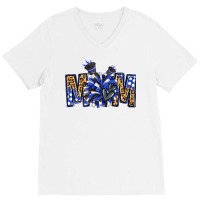 Cheer Mom V-neck Tee | Artistshot