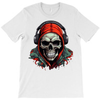 Hip Hop Skull T-shirt | Artistshot