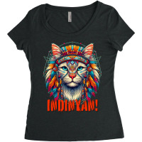 Indinyan - Ancient Neko By Nekowear Women's Triblend Scoop T-shirt | Artistshot