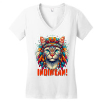 Indinyan - Ancient Neko By Nekowear Women's V-neck T-shirt | Artistshot