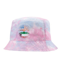 American Grown Kuwaiti Roots Kuwait Flag Tie Dyed Bucket Hat | Artistshot