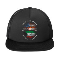 American Grown Kuwaiti Roots Kuwait Flag Foam Snapback Hat | Artistshot