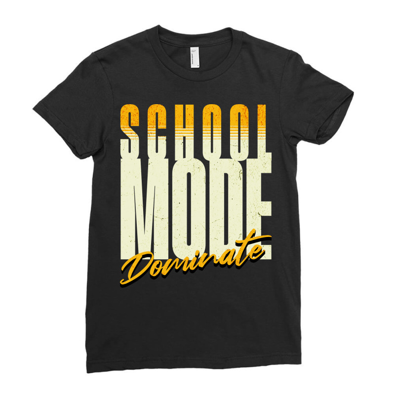 School Mode Dominate Ladies Fitted T-Shirt by spreadshirt.com/Wolf shop | Artistshot