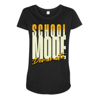 School Mode Dominate Maternity Scoop Neck T-shirt | Artistshot