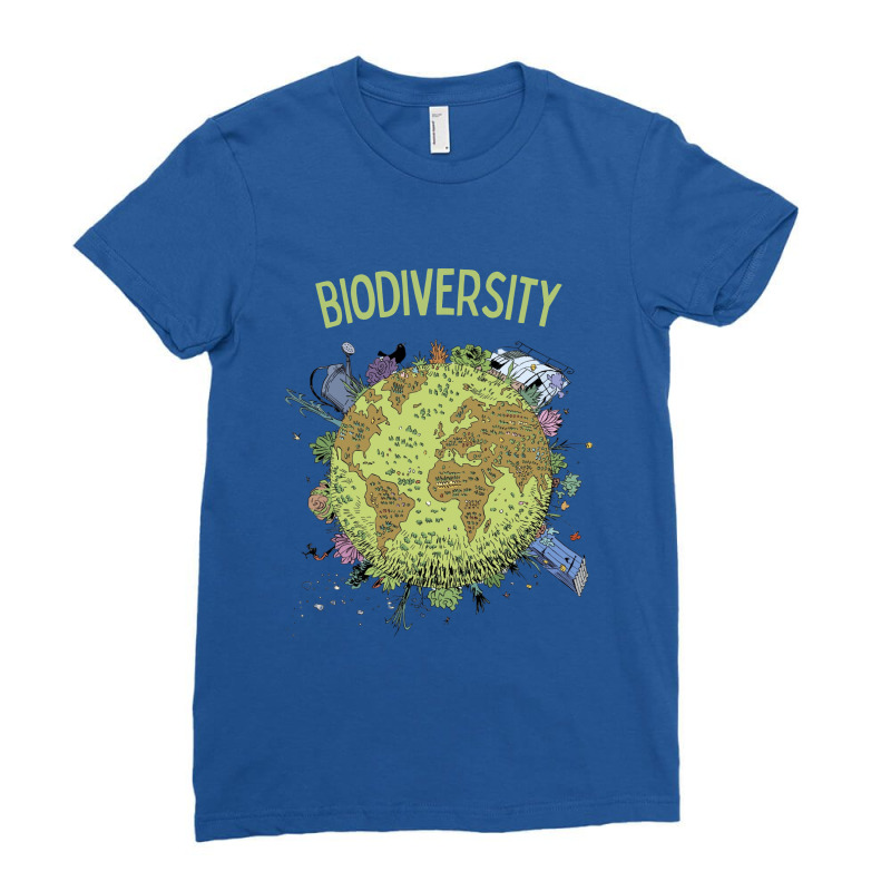 Biodiversity Ladies Fitted T-Shirt by G13 Co. | Artistshot