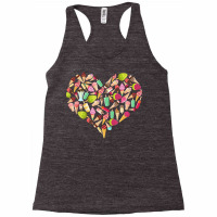 Ice Cream Heart Funny Summer Ice Cream Lover Ice Cream Heart T Shirt Racerback Tank | Artistshot