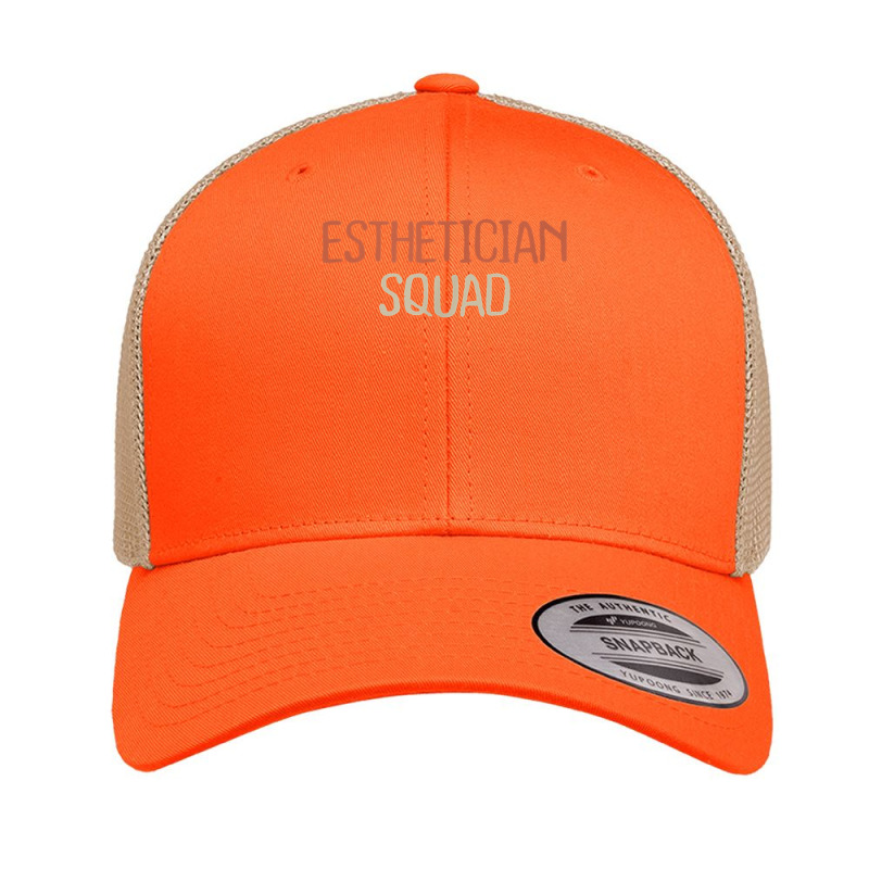 Mom Mama Retro Funny Esthetician Squad T Shirt Retro Trucker Cap | Artistshot