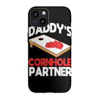 Daddy's Cornhole Partner Father's Day T Shirt Iphone 13 Case | Artistshot