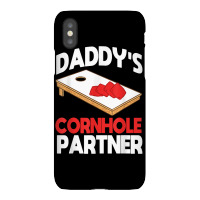 Daddy's Cornhole Partner Father's Day T Shirt Iphonex Case | Artistshot