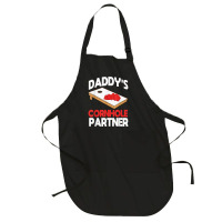 Daddy's Cornhole Partner Father's Day T Shirt Full-length Apron | Artistshot