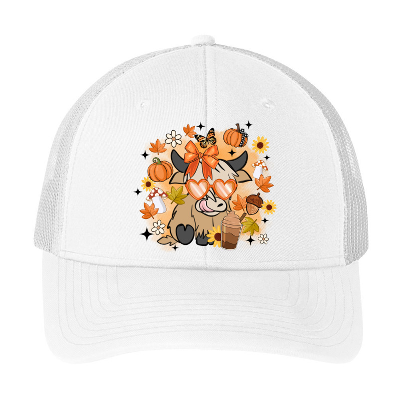 Fall Highland Cow Pa Trucker Cap | Artistshot