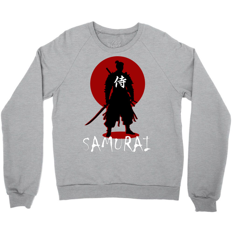 The Might Of The Samurai Crewneck Sweatshirt by Band78 | Artistshot