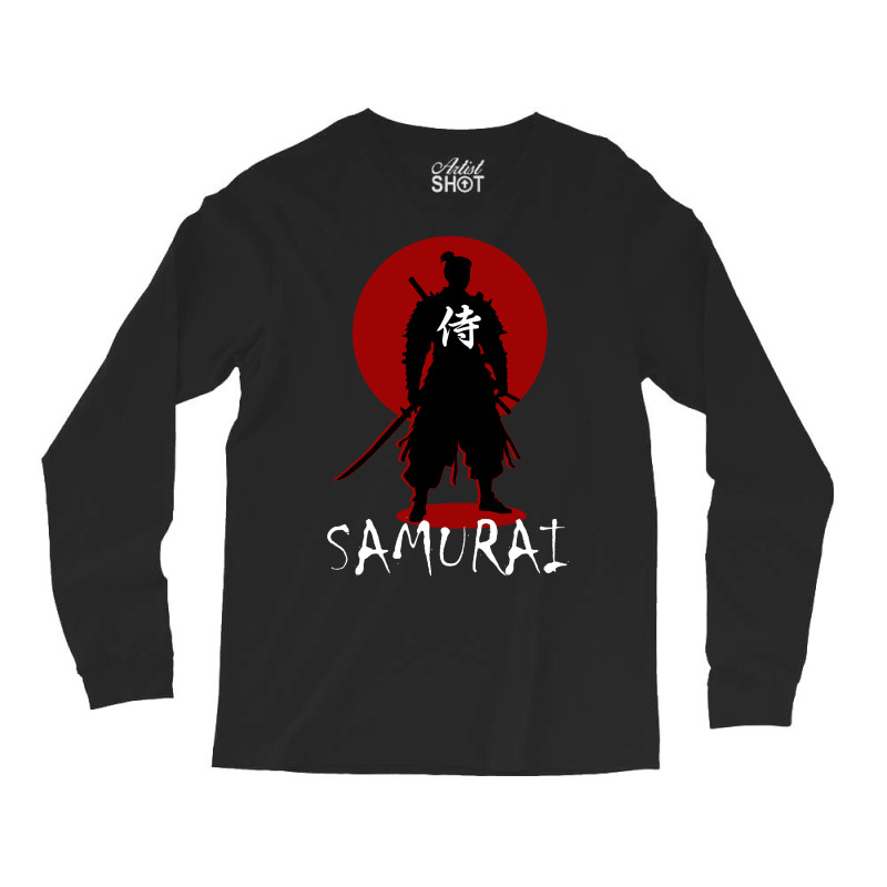 The Might Of The Samurai Long Sleeve Shirts by Band78 | Artistshot