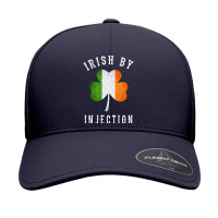 Womens Funny Irish By Injections   St Patricks Day Gift Vneck Seamless Cap | Artistshot