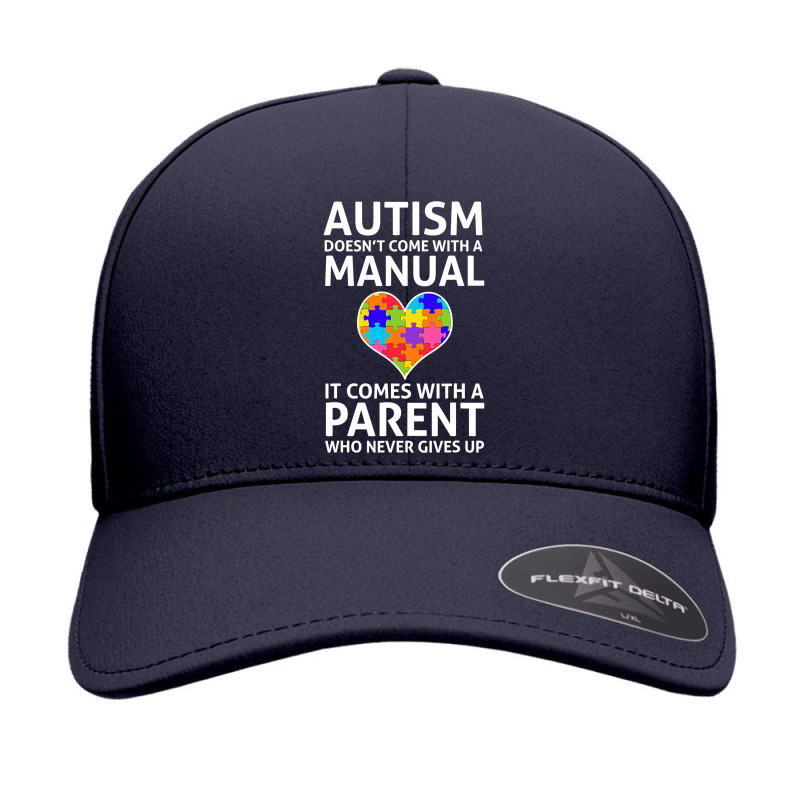 Autism Doesn T Come With A Manual Autism Mom Dad T Shirt Seamless Cap by DianneHenderson91 | Artistshot