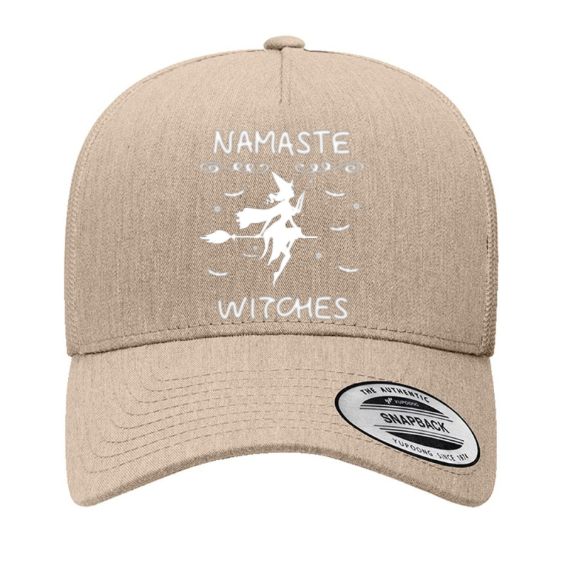 Namaste Witches Broom Gangsta Yoga Halloween Costume Women T Shirt Cop Yupoong Trucker Cap | Artistshot