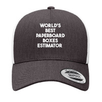 World's Best Paperboard Boxes Estimator T Shirt Yupoong Trucker Cap | Artistshot