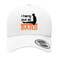 Gymnastics Parallel Bars T Shirt Gifts I Hang Out At Bars Yupoong Trucker Cap | Artistshot