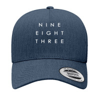 983 Area Code Words Colorado Nine Eight Three T Shirt Yupoong Trucker Cap | Artistshot