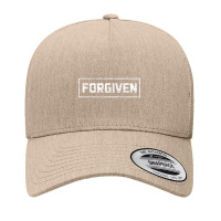 Forgiven Christian Faith Statement Funny Gifts Boy Girl Yupoong Trucker Cap | Artistshot