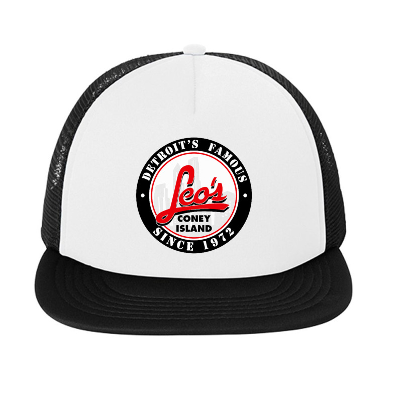 Leo's Coney Island Foam Snapback hat by daniellepaine | Artistshot