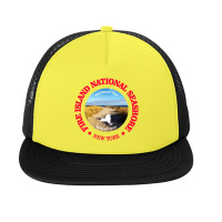 Fire Island National Seashore Foam Snapback Hat | Artistshot