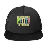 Chess Player T  Shirt Grandmaster In Training T  Shirt Foam Snapback Hat | Artistshot