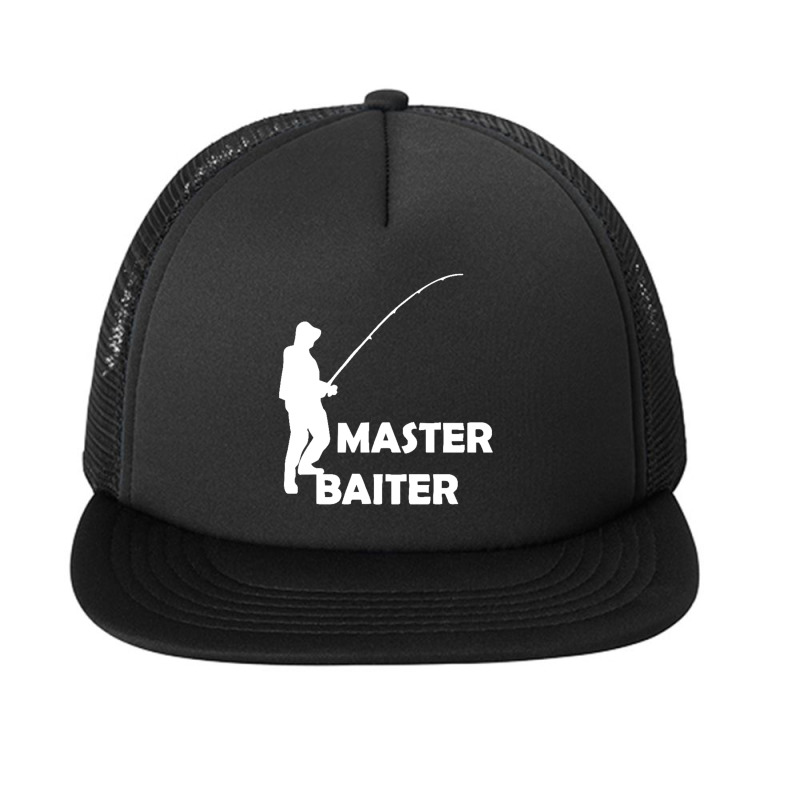 Aster Baiter Mens Rude Fishing Foam Snapback hat by Gretchen Minnis | Artistshot