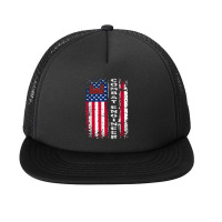 Combat Engineer Distressed American Flag   U.s. Military Foam Snapback Hat | Artistshot