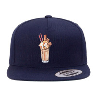 Chocolate Peanut Butter Milkshake T  Shirt Peanut Butter Milkshake Wit 5 Panel Snapback Cap | Artistshot