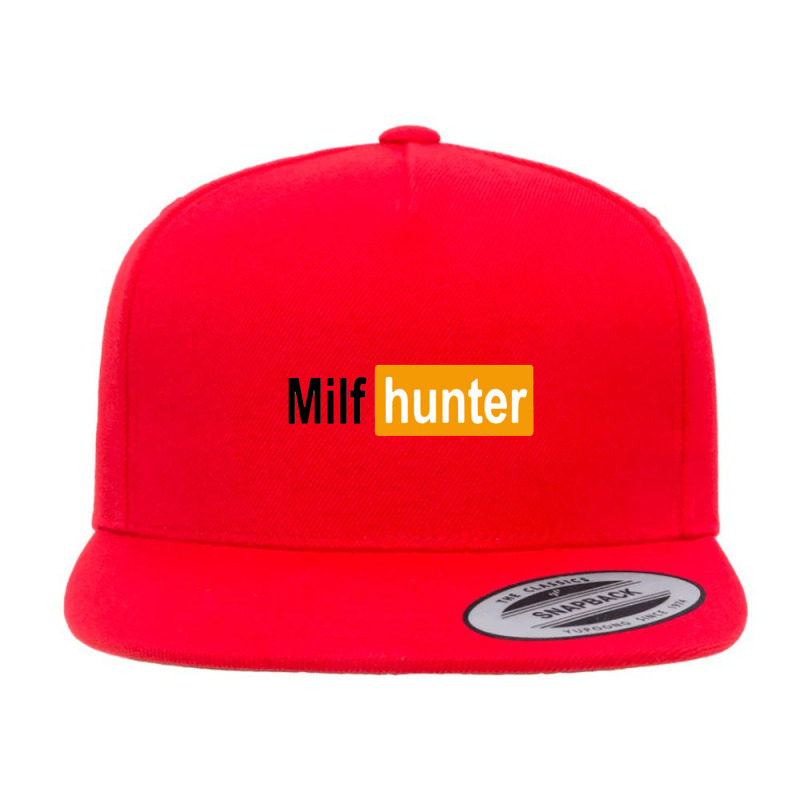 Milf Musical Artist 5 Panel Snapback Cap | Artistshot