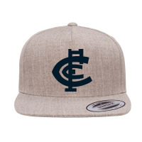 Carlton Fc 5 Panel Snapback Cap | Artistshot