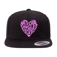 National Singles Day 5 Panel Snapback Cap | Artistshot