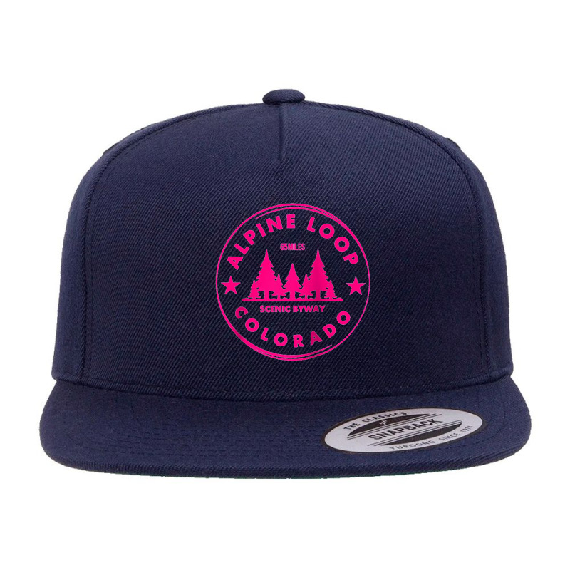 Alpine Loop Colorado Off Road 4x4   Retro Mile High Forest Raglan Base 5 panel snapback cap by SBuyArt | Artistshot