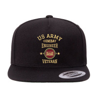 Us Army Combat Engineer Combat Engineer Veteran Gift 5 Panel Snapback Cap | Artistshot