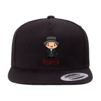 Poirot 5 Panel Snapback Cap | Artistshot