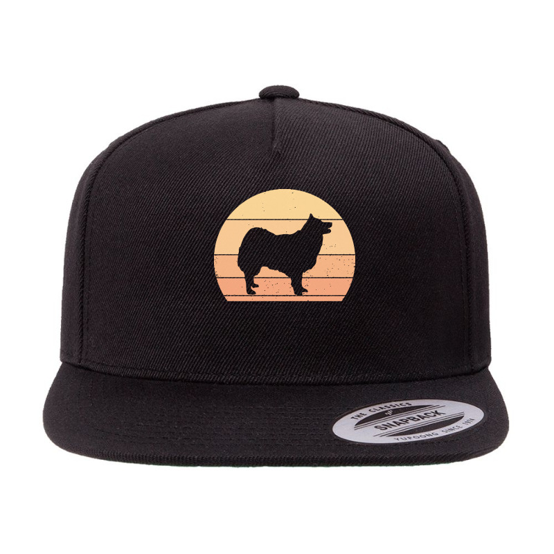 Icelandic T  Shirt Retro Sunset Icelandic Sheepdog T  Shirt 5 panel snapback cap by elephantjellyfish | Artistshot