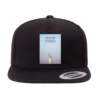 New York City 5 Panel Snapback Cap | Artistshot