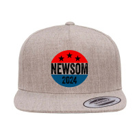 Gavin Newsom 2024 Presidential 5 Panel Snapback Cap | Artistshot