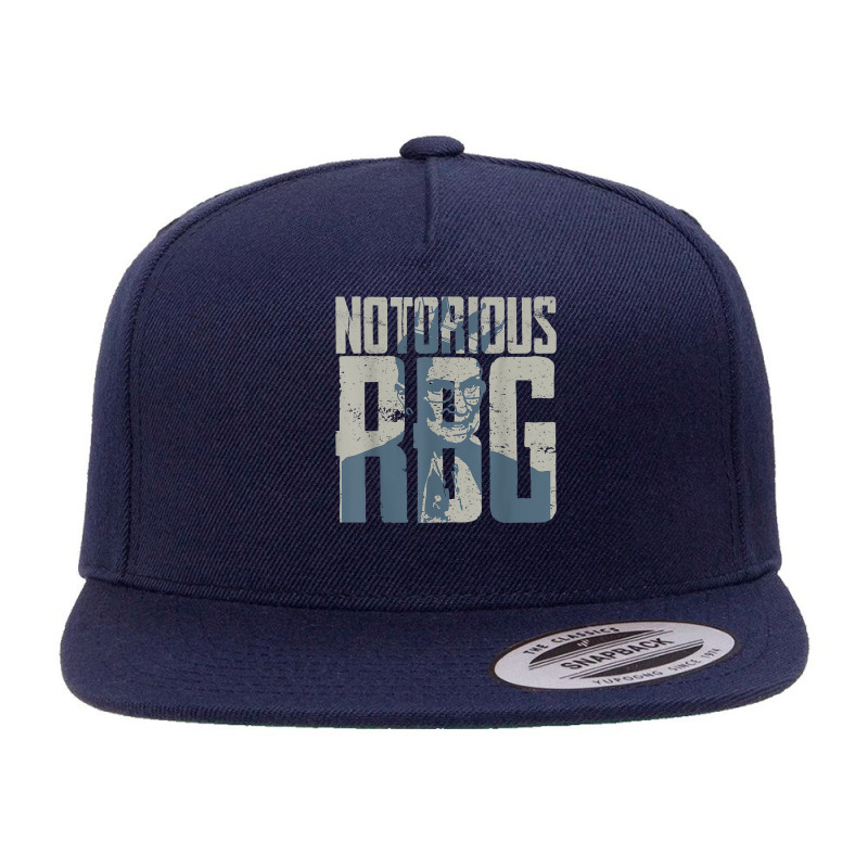 Notorious Rbg Outline Shirt 5 panel snapback cap by nayarilorenzi | Artistshot