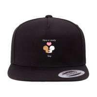 Milk Milk Milk Mocha Mocha Mocha 5 Panel Snapback Cap | Artistshot