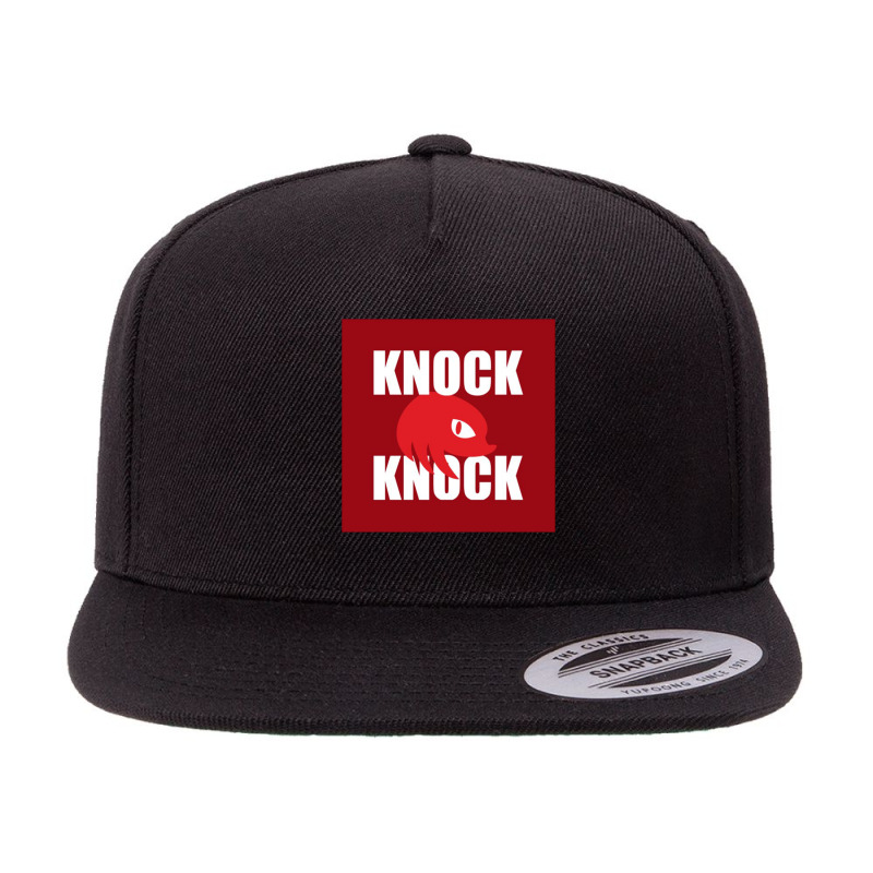 Red Knuckles Meme 5 panel snapback cap by ronde | Artistshot