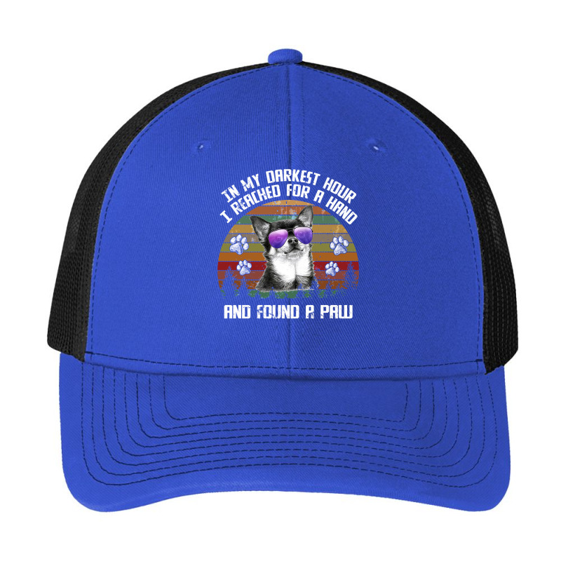 Chihuahua Dog I Reach For A Hand And Found A Paw Chihuahua Paw Chihuah Pa Trucker Cap | Artistshot