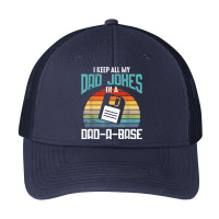 Funny Dad Jokes Database Pun Best Dad Humor Fathers Day T Shirt Pa Trucker Cap | Artistshot