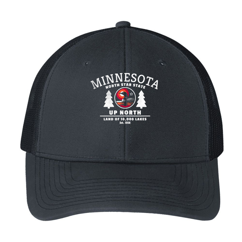 Minnesota   North Star State   Up North With Loon Tank Top Pa Trucker Cap | Artistshot