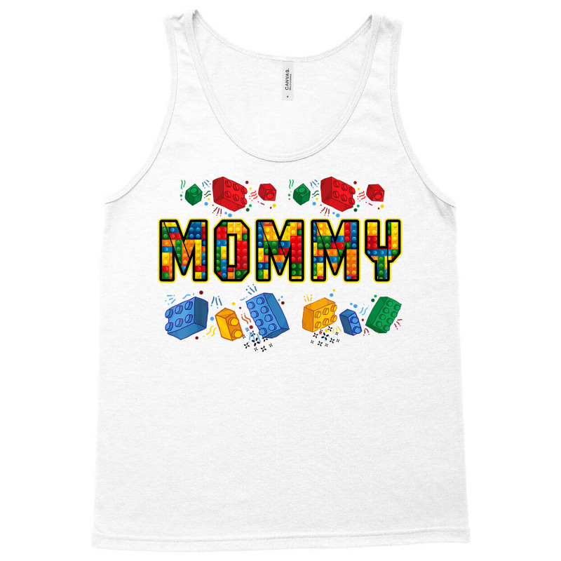 Mom Brick Builder Funny Blocks Master Builder T Shirt Tank Top | Artistshot